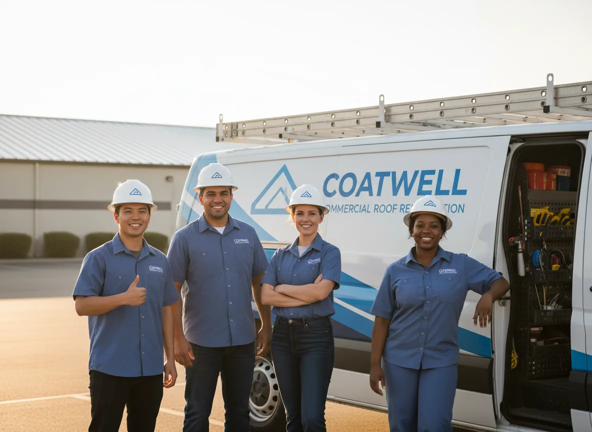 Commercial roof coating company in Plevna, MT